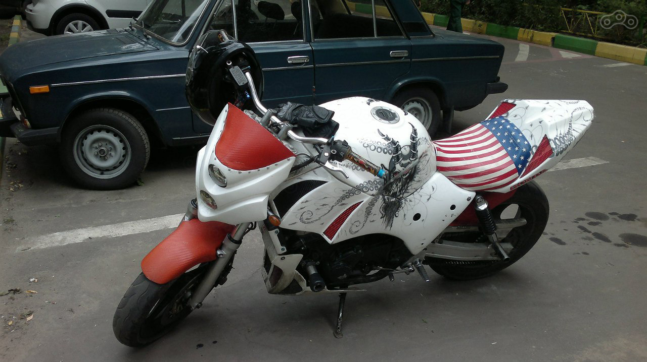 Тюнинг мотоцикла Honda CB400