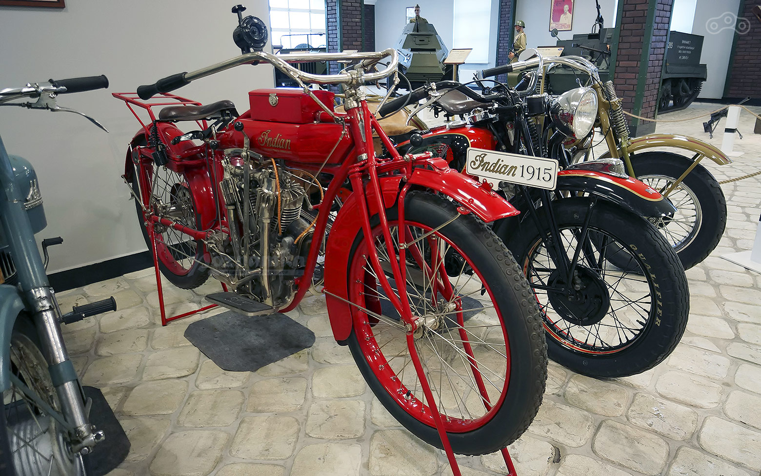 Мотоцикл индиан выпуска 2015 года представленный в Музее Техники Вадима Задорожного. 