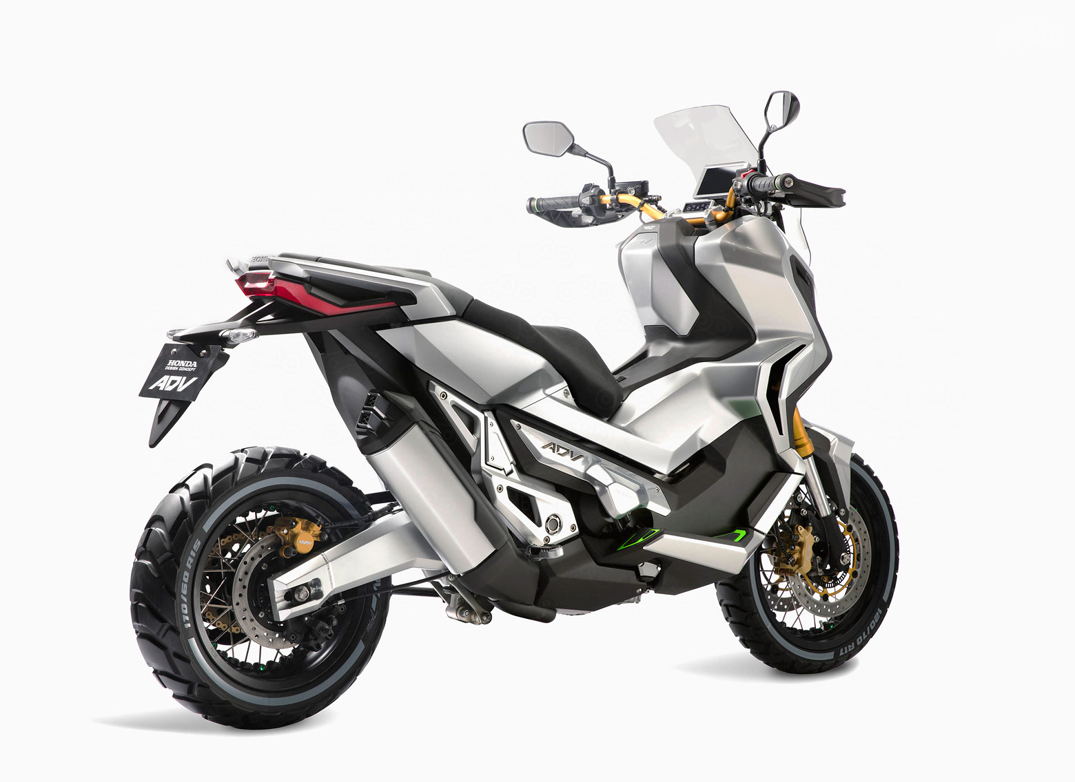 Революционный вседорожный скутер Honda X-ADV