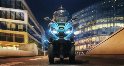 Peugeot: обновление трёхколёсного скутера