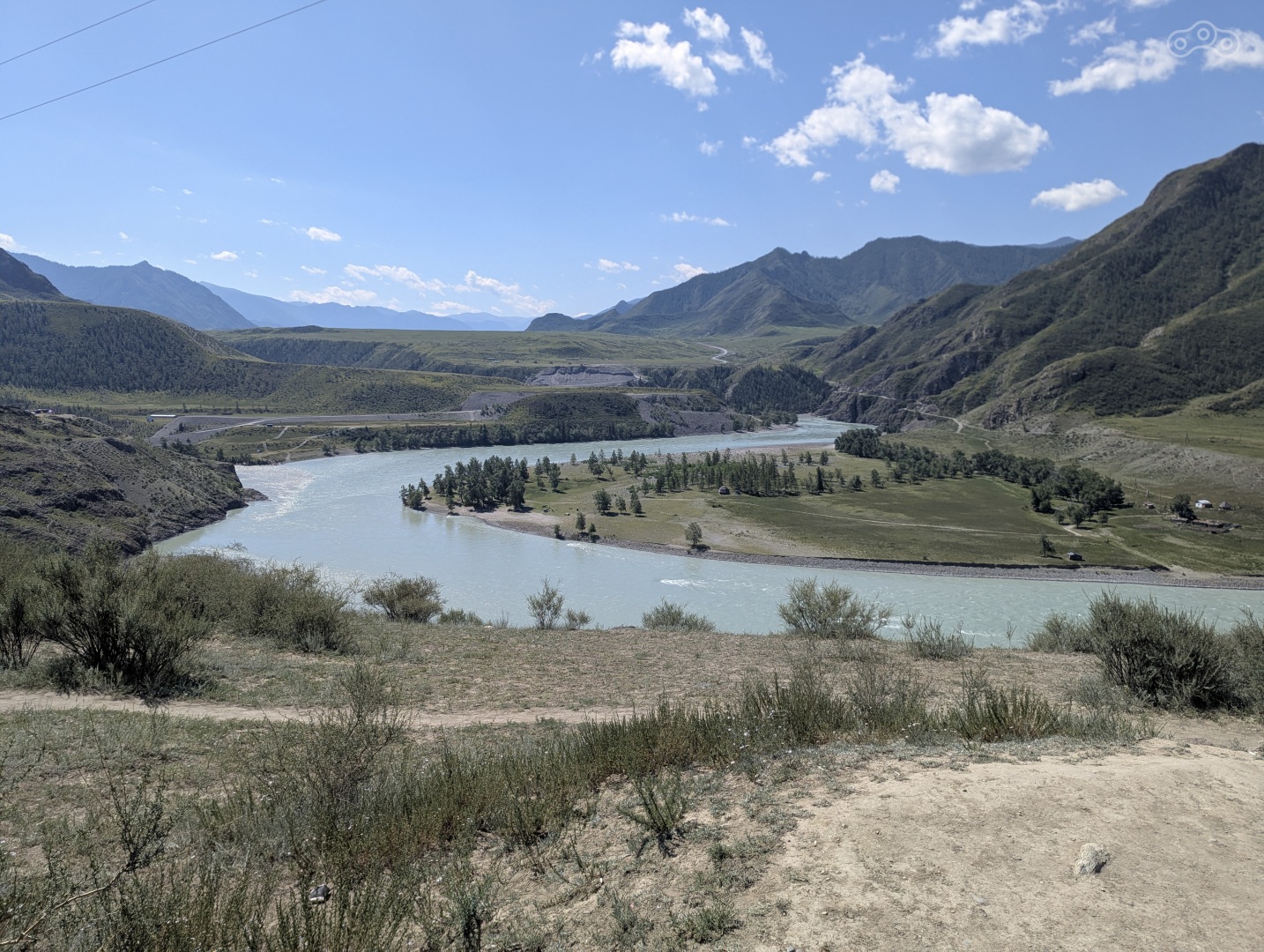 Слияние Катуни и Чуи