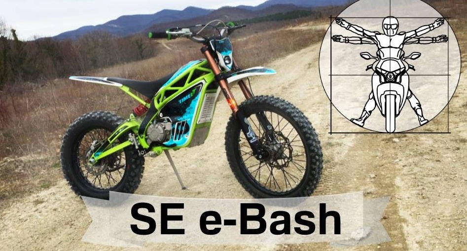 Электрический питбайк SE e-Bash: тест и обзор мотоцикла!