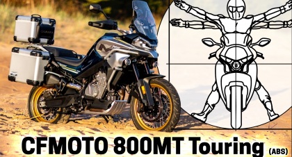 Обзор нового мотоцикла CFMOTO 800MT Touring от Владимира Здорова