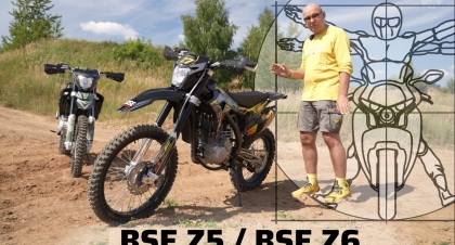 BSE Z5 и Z6 – хард эндуро и эндуро-турист в обзоре Дениса Панфёрова