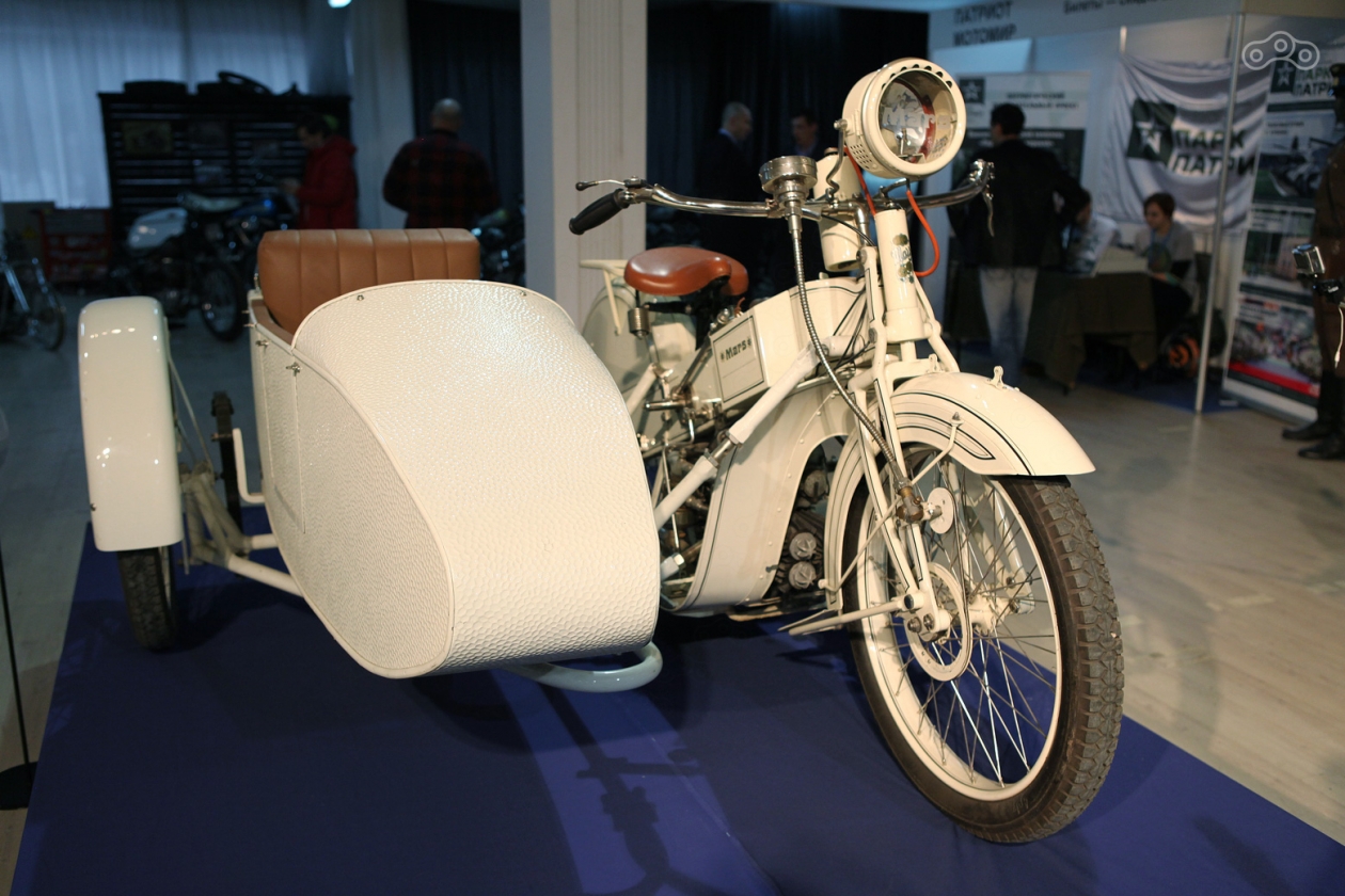 Винтажный мотоцикл Mars A20 1921-го года выпуска