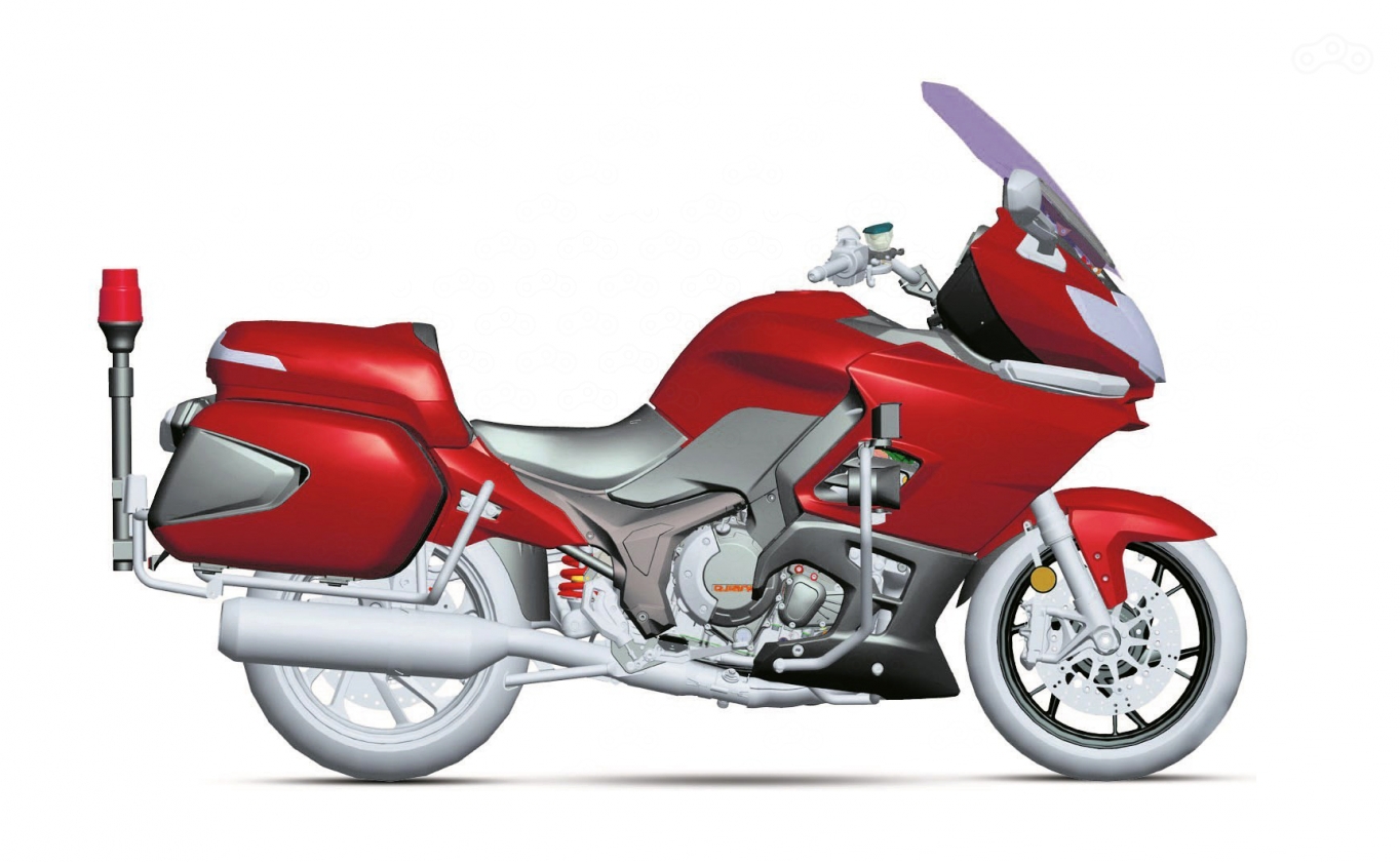 В данный момент, о мотоцикле можно судить только по скупым патентным изображениям