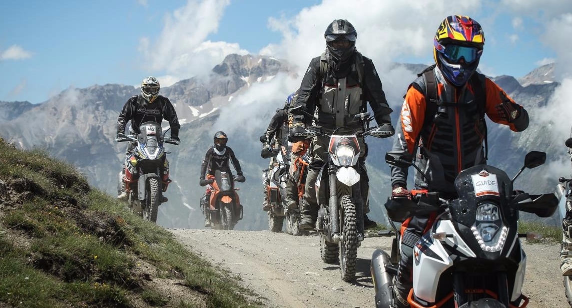 KTM Adventure на бездорожье