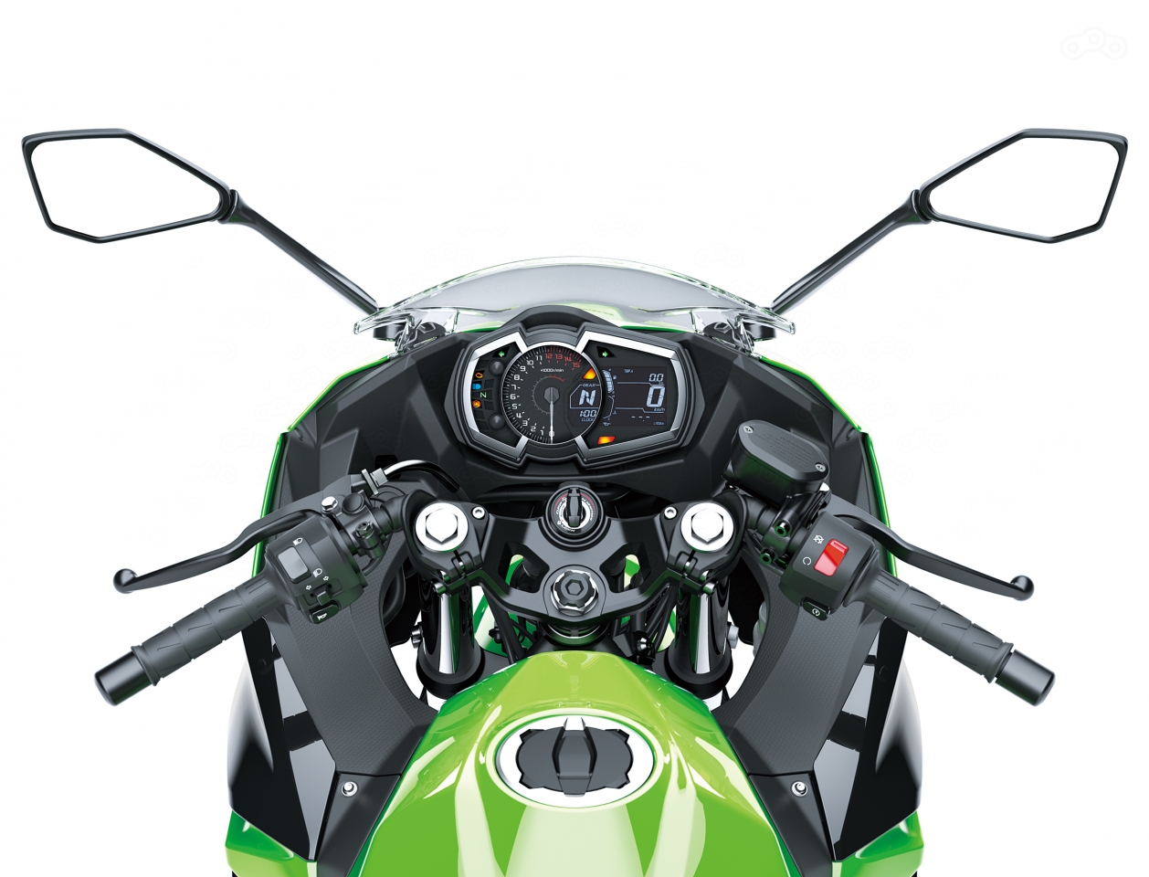 РњРѕС‚РѕС†РёРєР» Kawasaki Ninja 400