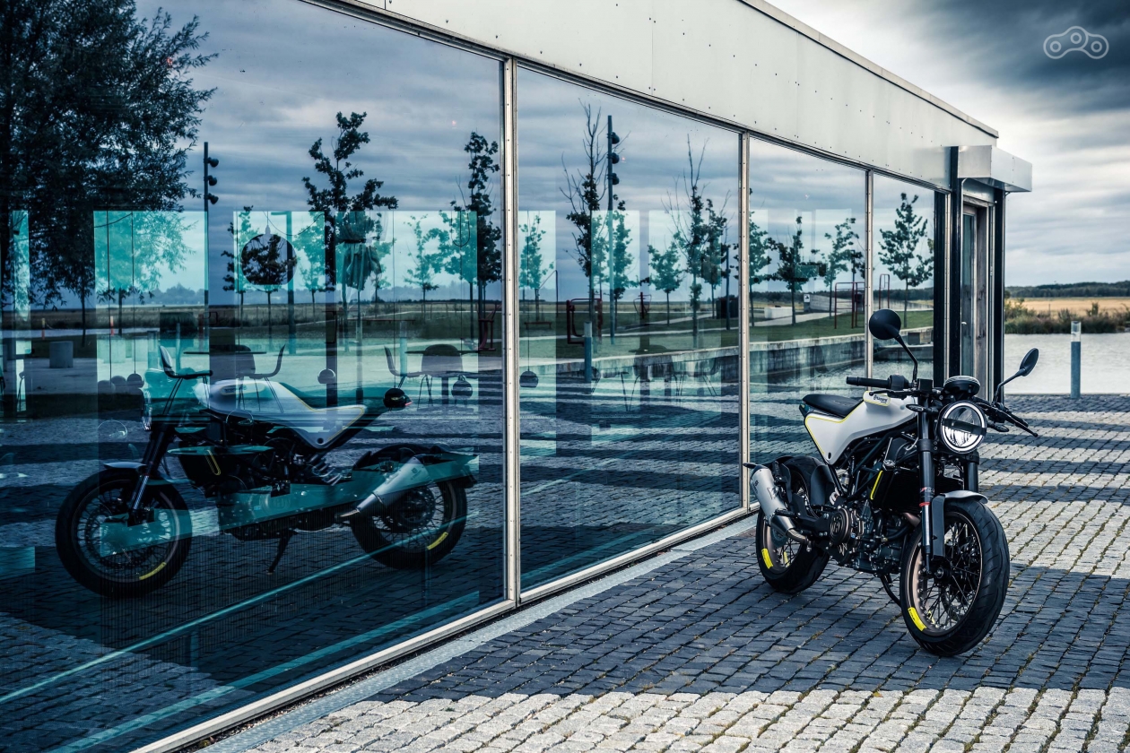 Вся оптика новых мотоциклов от Husqvarna выполнена по светодиодной технологии