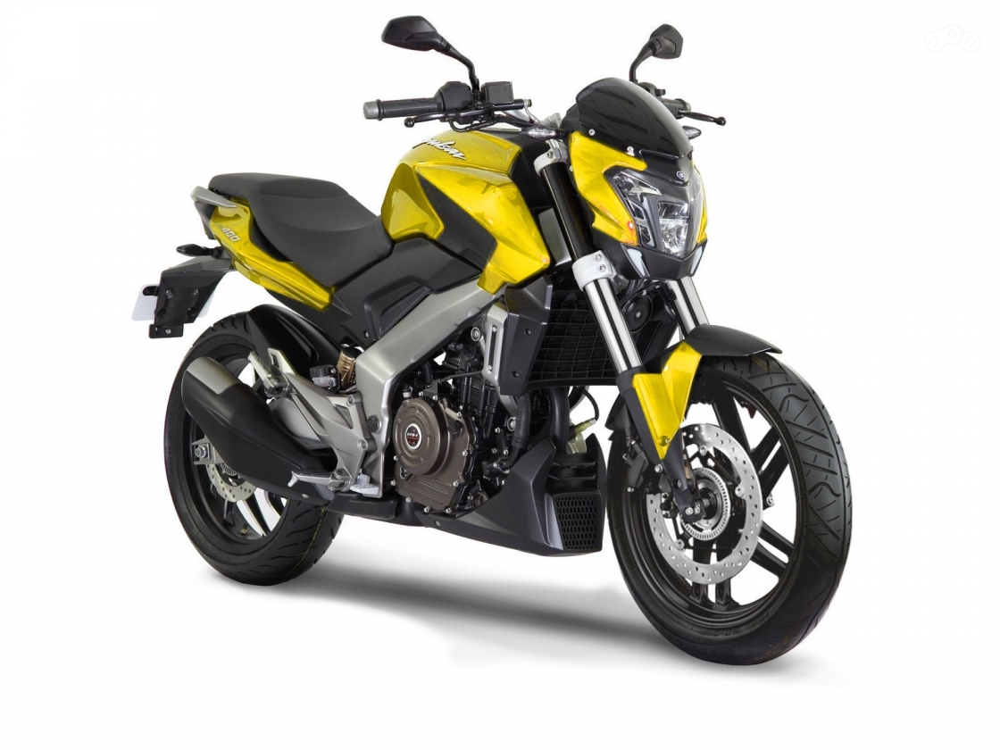 Снаряженная масса мотоцикла составляет 182 кг. Bajaj Dominator 400