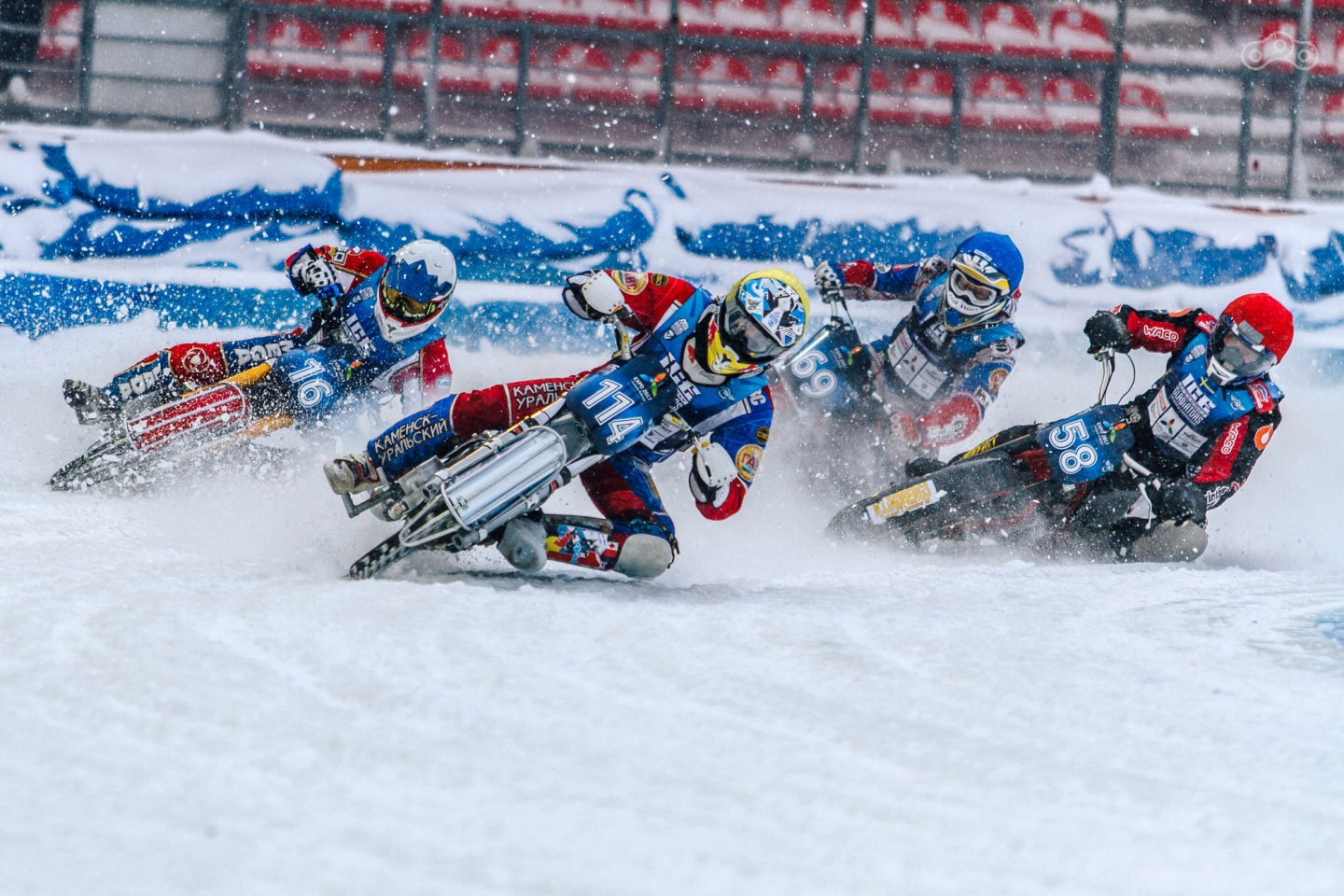 Первый этап чемпионата FIM Ice Speedway Gladiators 2017 в Тольятти